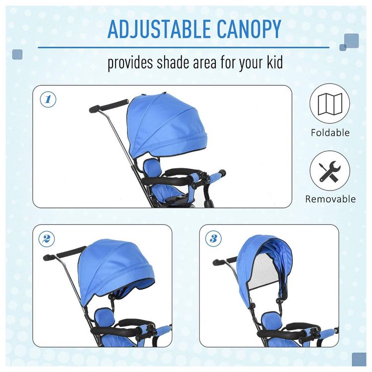 Triciclo-Infantil-para-Passeio-com-Assento-Ajustavel-2-foto-4