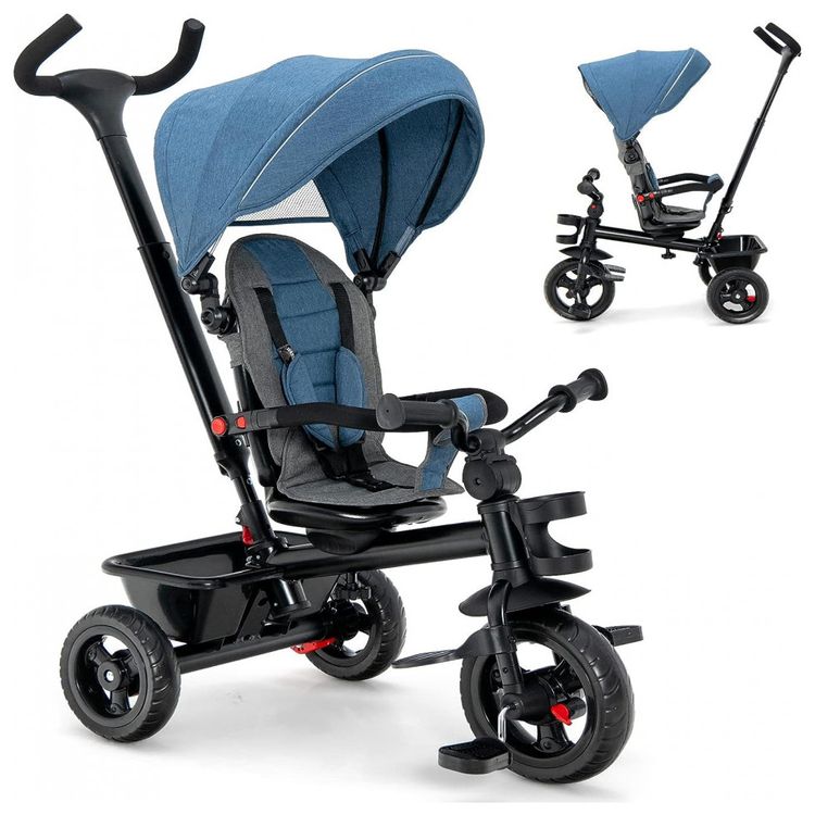 Triciclo-Infantil-para-Passeio-HONEY-JOY-com-Assento-foto-0