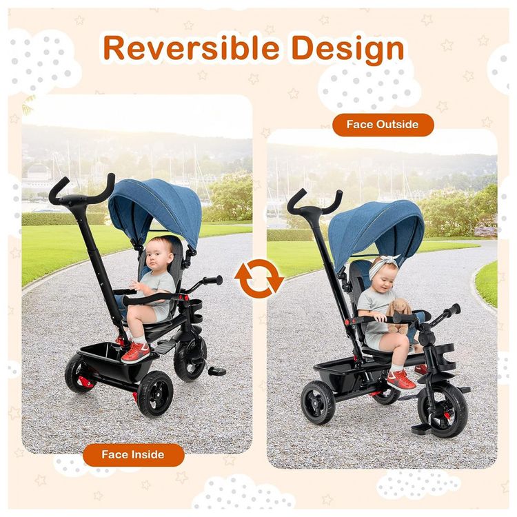 Triciclo-Infantil-para-Passeio-HONEY-JOY-com-Assento-foto-3
