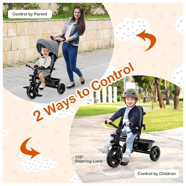Triciclo-Infantil-para-Passeio-com-Assento-Ajustavel-5-foto-2