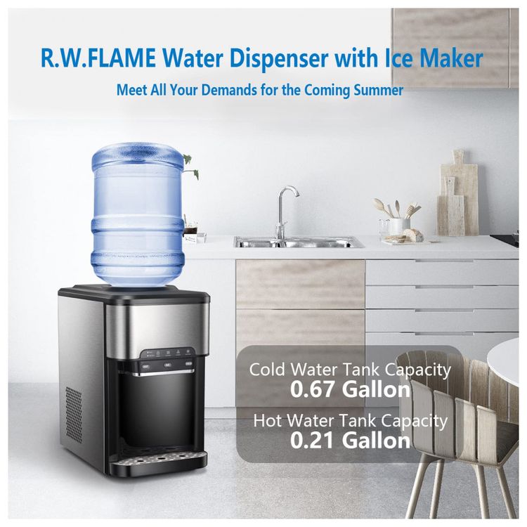 R.W.FLAME-Maquina-de-Gelo-Automatica-Portatil-Produz-ate-foto-5