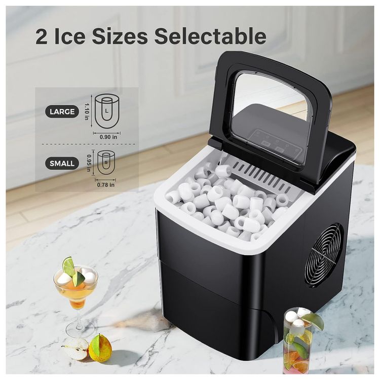 Maquina-de-Gelo-Automatica-Portatil-Produz-ate-11kg-24H-foto-2