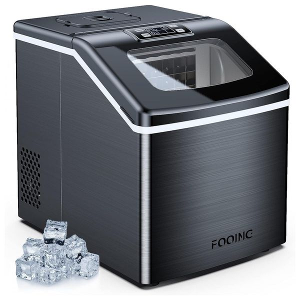 Maquina-de-Gelo-Automatica-Portatil-Produz-ate-18kg-24H-foto-0