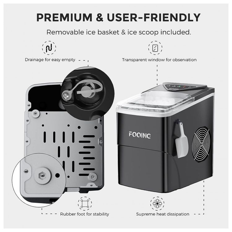 FOOING-Maquina-de-Gelo-Automatica-Portatil-Produz-ate-11kg-foto-5