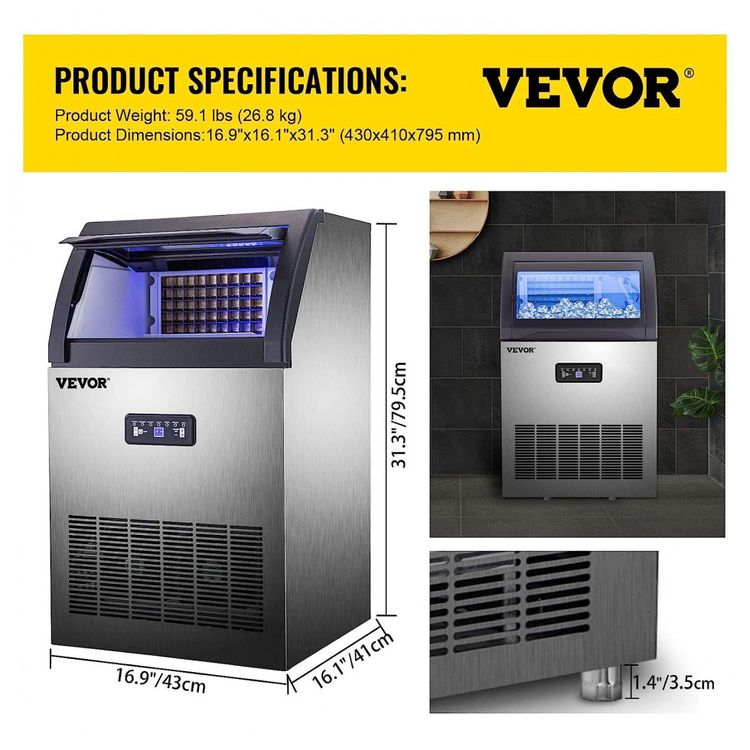 Maquina-de-Gelo-Automatica-Produz-ate-31kg-Cor-110v-VEVOR-foto-4