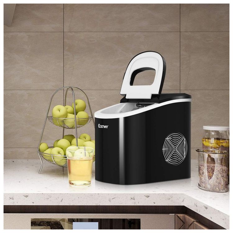COSTWAY-Maquina-de-Gelo-Automatica-Portatil-Produz-ate-11kg-foto-1