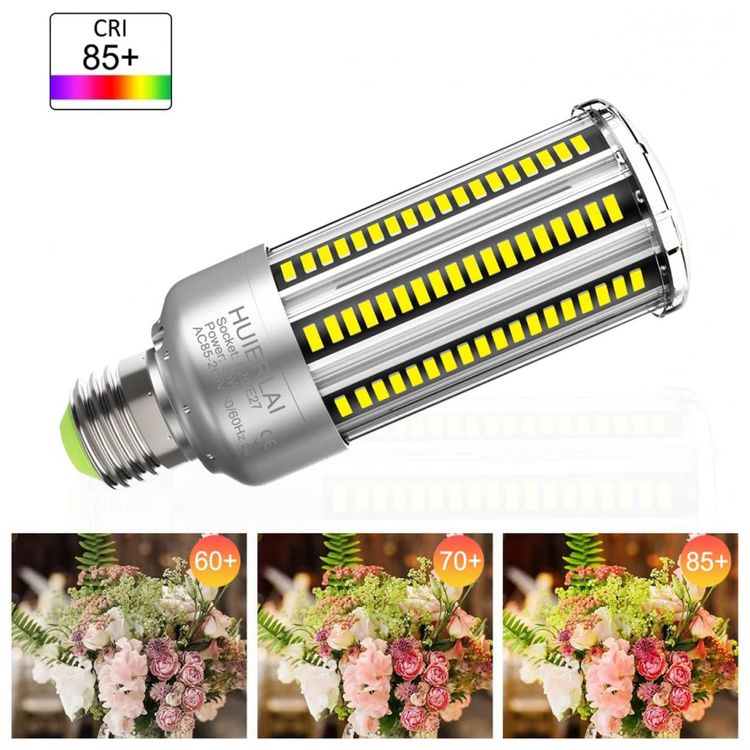 HUERLAI-Lampada-LED-Base-E26-E27-com-4000-Lumens-Branco-foto-4
