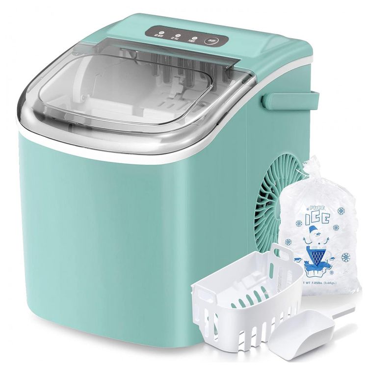 Maquina-de-Gelo-Automatica-Portatil-Produz-ate-11kg-24H-foto-0