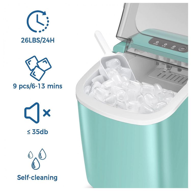 Maquina-de-Gelo-Automatica-Portatil-Produz-ate-11kg-24H-foto-2