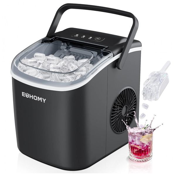 Maquina-de-Gelo-Automatica-Portatil-ate-11kg-24H-Cor-foto-0