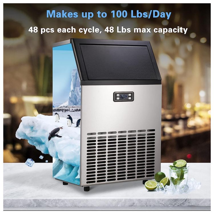 Maquina-de-Gelo-Automatica-Portatil-Produz-ate-19kg-24H-foto-1