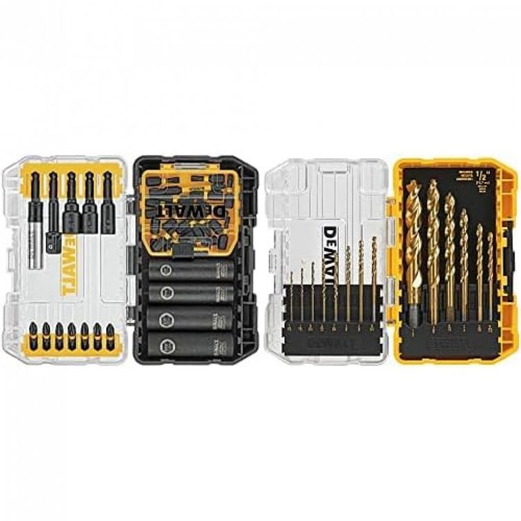 Kit-de-Brocas-em-Titanio-35-Pecas-com-Estojo-DEWALT-DW1361-foto-0