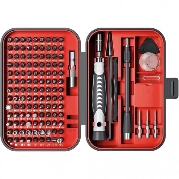 Kit-de-Brocas-130-Pecas-com-Chave-de-Fenda-Magnetica-e-foto-0