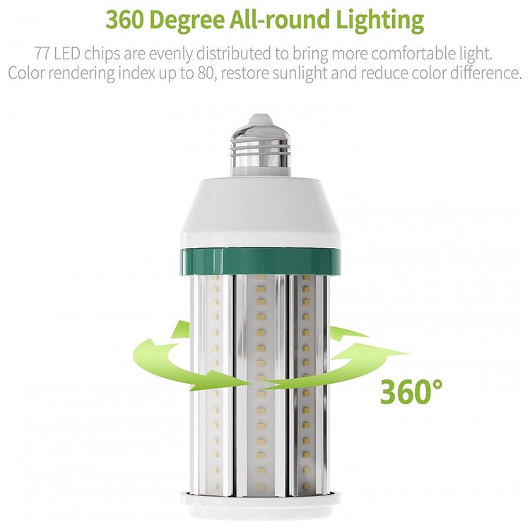 Pinegreen-Lampada-LED-Base-E26-com-10000-Lumens-5000K-na-Cor-foto-3