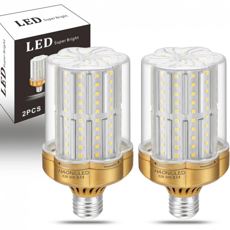 HAONIULED-Lampada-LED-E26-4000-Lumens-Branca-Quente-3000K-foto-0
