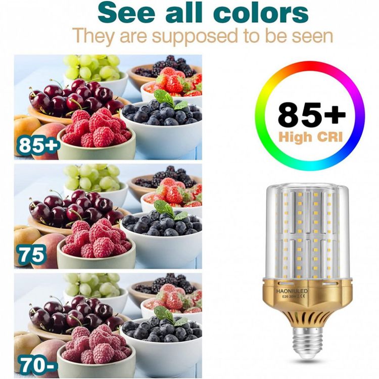HAONIULED-Lampada-LED-E26-4000-Lumens-Branca-Quente-3000K-foto-4