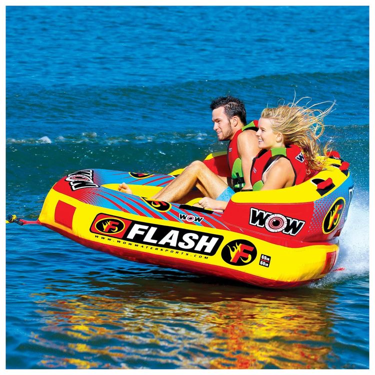 Boia-Rebocavel-Aquatica-para-2-Pessoas-WOW-SPORTS-Vermelho-foto-2
