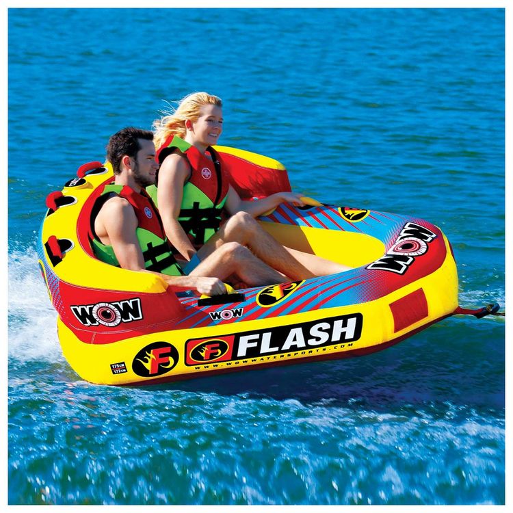 Boia-Rebocavel-Aquatica-para-2-Pessoas-WOW-SPORTS-Vermelho-foto-3