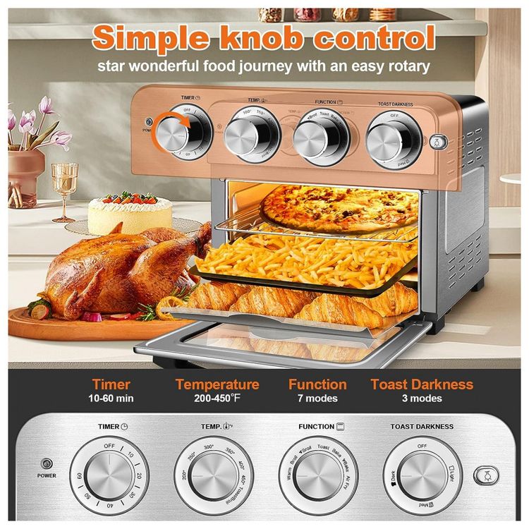 Forno-Eletrico-de-Bancada-.5L-7-em-1-Multifuncoes-com-foto-3