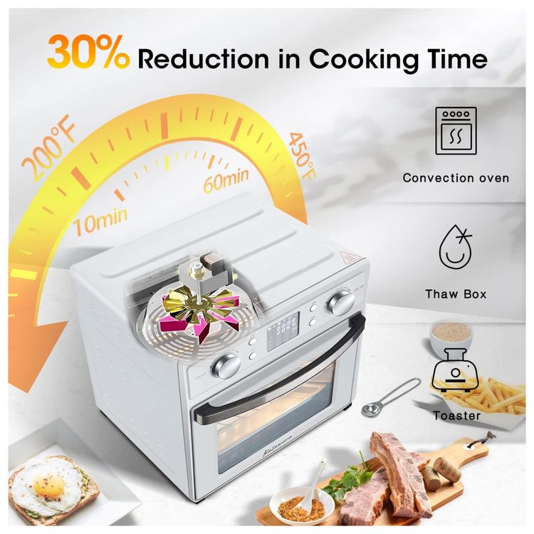 Forno-Eletrico-de-Bancada-24L-15-em-1-Multifuncoes-com-foto-1