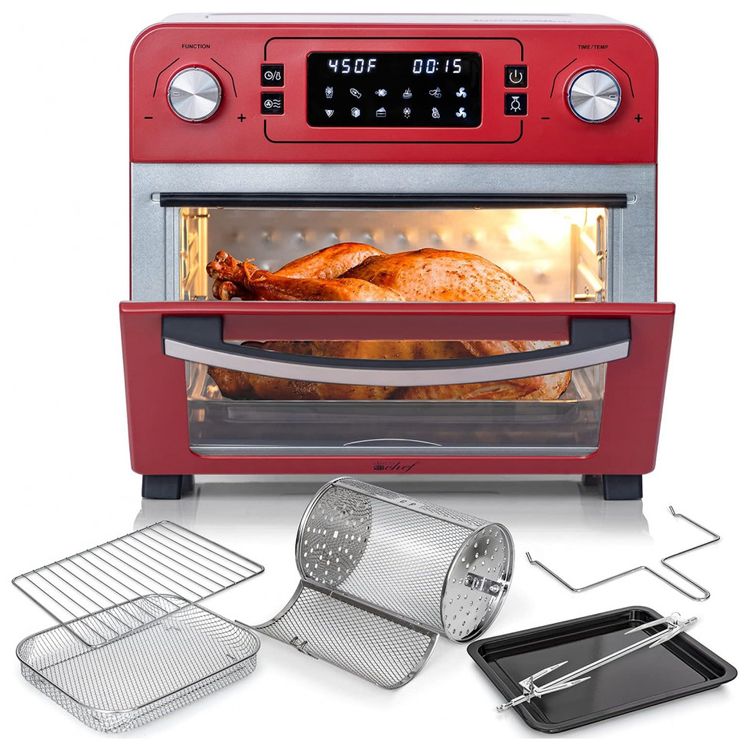 Forno-Eletrico-de-Bancada-24L-10-em-1-Multifuncoes-com-Air-foto-0