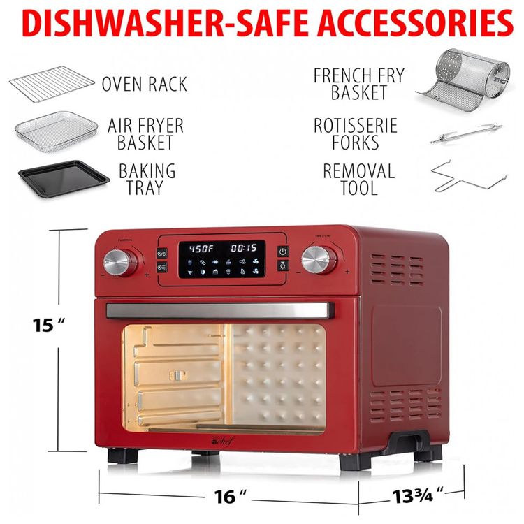 Forno-Eletrico-de-Bancada-24L-10-em-1-Multifuncoes-com-Air-foto-3