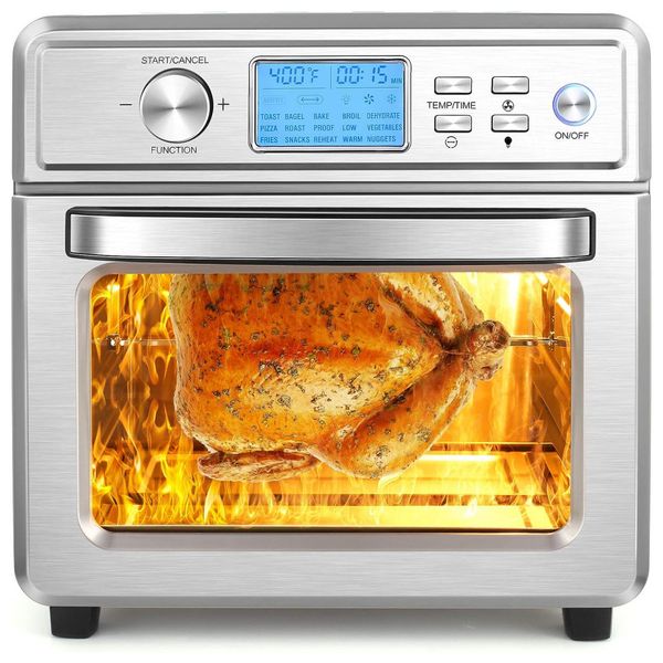 Forno-Eletrico-de-Bancada-26.5L-15-em-1-Multifuncoes-com-foto-0