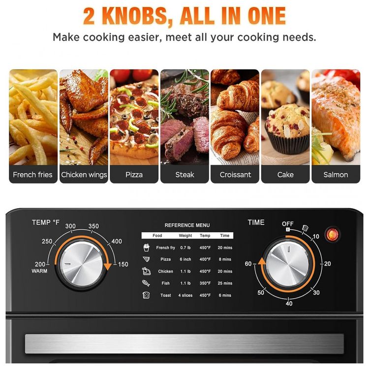 Forno-Eletrico-de-Bancada-Geek-Chef-24L-10-em-1-Multifuncoes-foto-3