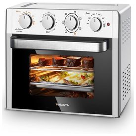 Forno-Eletrico-de-Bancada-19L-5-em-1-Multifuncoes-em-Aco-foto-0
