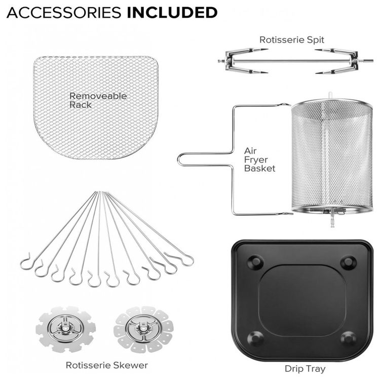 Fritadeira-Eletrica-AirFryer-12.7L-de-Capacidade-com-Painel-foto-3