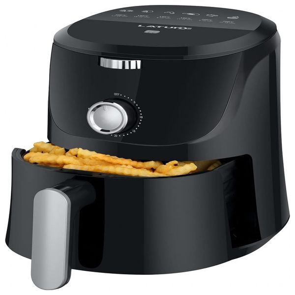 Fritadeira-Eletrica-AirFryer-4.2L-de-Capacidade-e-Painel-de-foto-0