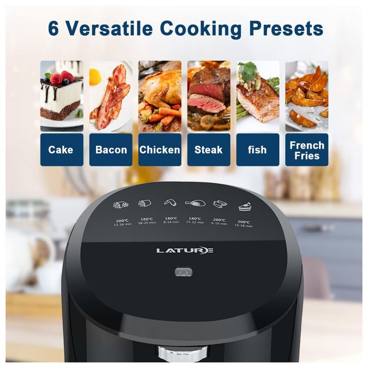 Fritadeira-Eletrica-AirFryer-4.2L-de-Capacidade-e-Painel-de-foto-2