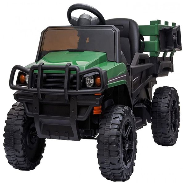 Trator-Eletrico-Infantil-com-Motor-Duplo-e-Luzes-LED-para-3-foto-0