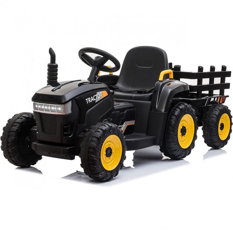 Trator-Eletrico-Infantil-a-Bateria-12V-com-Motor-Duplo-e-foto-1