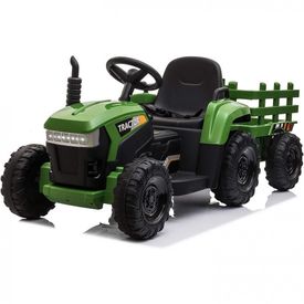 Trator-Eletrico-Infantil-Movido-a-Bateria-12V-com-Reboque-e-foto-0