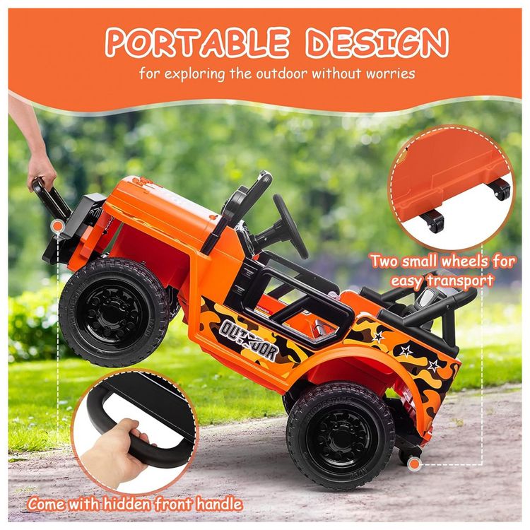 Carro-Carrinho-Eletrico-Infantil-a-Bateria-12V-1-Assento-foto-4