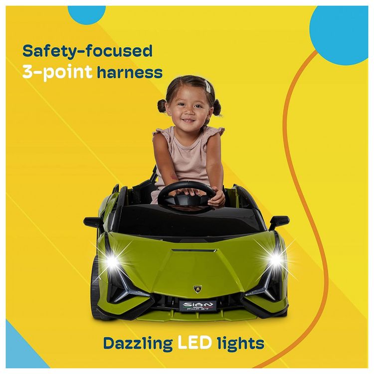 Kidzone-Carro-Carrinho-Lamborghini-Eletrico-Infantil-a-foto-2