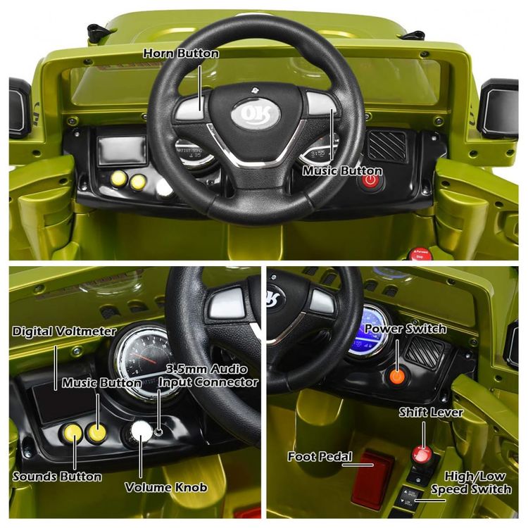 Kids-Carro-Carrinho-Eletrico-Infantil-Off-Road-a-Bateria-foto-3