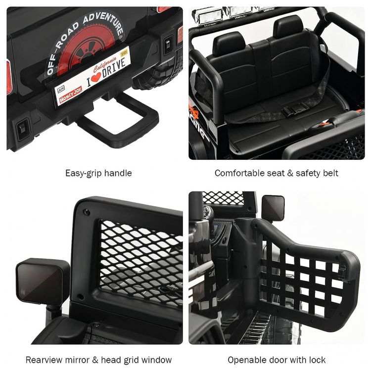 Costzon-Kids-Carro-Carrinho-Eletrico-Infantil-Off-Road-a-foto-5
