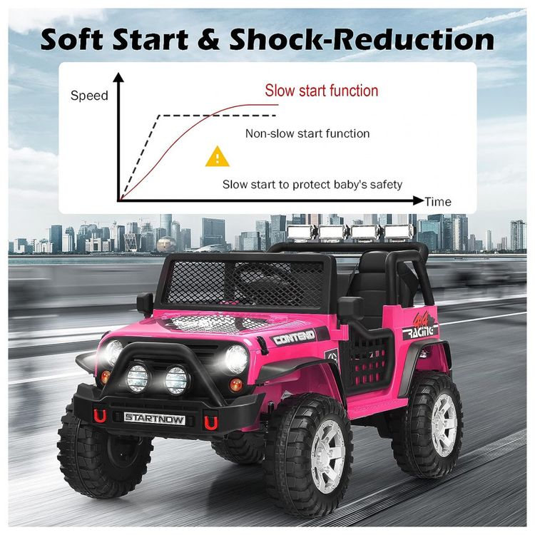 Kids-Carro-Carrinho-Eletrico-Infantil-Off-Road-a-Bateria-foto-4