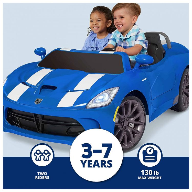 Carro-Carrinho-Eletrico-Infantil-a-Bateria-12V-2-Assentos-foto-1