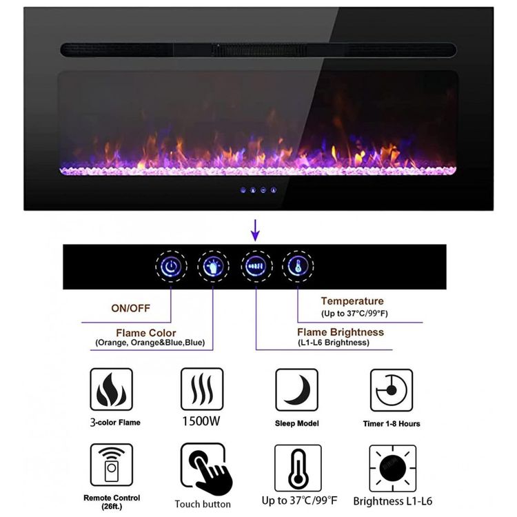 Lareira-Eletrica-de-Embutir-A44x101L-de-Baixo-Ruido-com-foto-2
