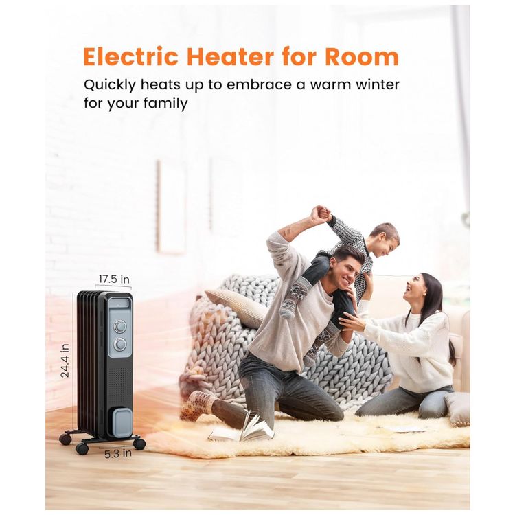 Aquecedor-Eletrico-a-Oleo-com-Ajuste-de-3-Niveis-1500W-foto-2