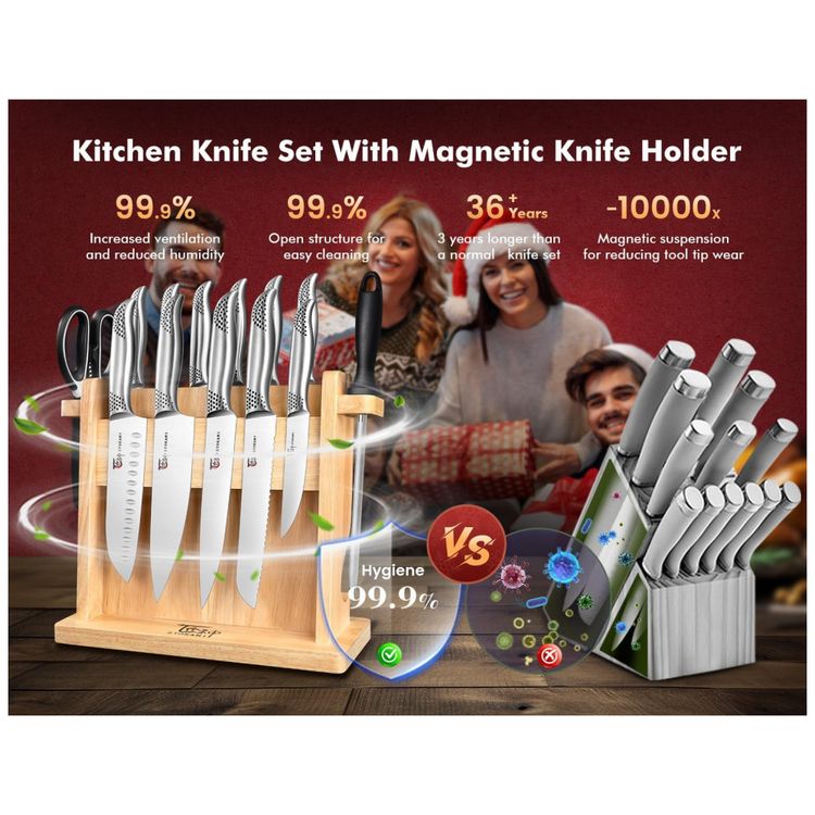 Conjunto-de-Facas-em-Aco-Inoxidavel-com-Suporte-Magnetico-foto-1