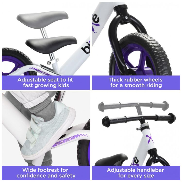 Bicicleta-sem-Pedal-de-Aluminio-Leve-para-Criancas-de-2-a-5-foto-2