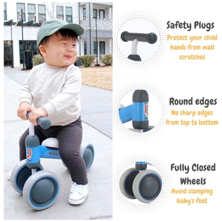 Bicicleta-sem-Pedal-para-Criancas-de-1-a-3-Anos-BEKILOLE-foto-3