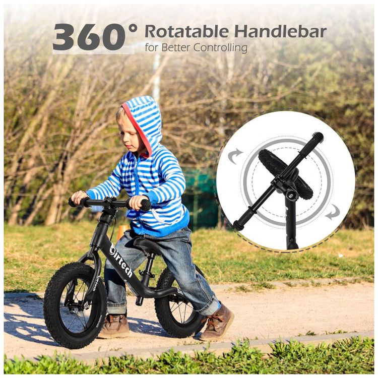 Bicicleta-sem-Pedal-com-Assento-Ajustavel-e-Pneus-foto-4