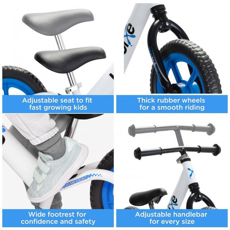Bicicleta-sem-Pedal-de-Aluminio-Leve-para-Criancas-de-2-a-5-foto-2