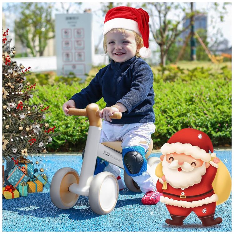 Bicicleta-sem-Pedal-com-4-Rodas-para-Criancas-de-1-a-3-Anos-foto-1