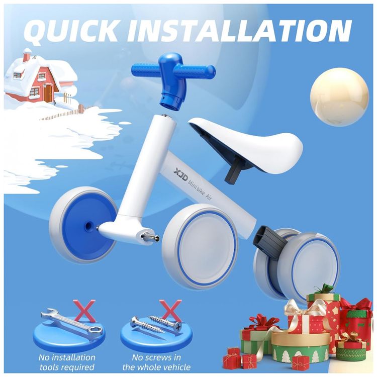Bicicleta-sem-Pedal-com-4-Rodas-para-Criancas-de-1-a-2-Anos-foto-5